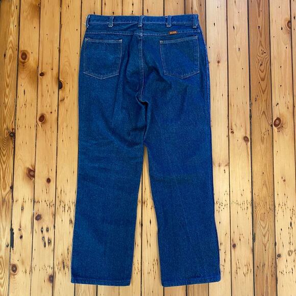 Vintage 1990s Big Ben Workwear Denim Jeans Work 36x29 - Picture 3 of 5